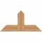 Ekena Millwork Portland Timber Gable Bracket, Western Red Cedar, 36"W x 18"H x 3 1/2"D x 5 1/2"F, 12/12 Pitch GBW036X18X0406POR00SWR - alternate 1